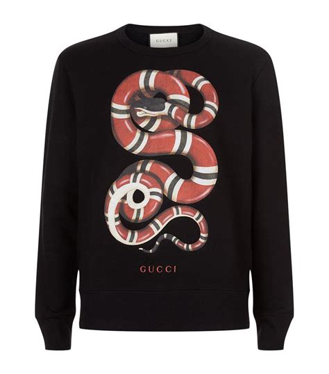 gucci v neck men sweater|Gucci space snake jumper.